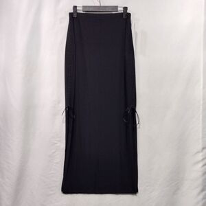 Susan Lawrence Black Maxi Skirt